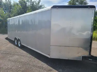 For sale is a 2020 Enclosed Cargo trailer by CargoMate. 102” or 8.5’ wide, 26’ long plus V nose. Ins...