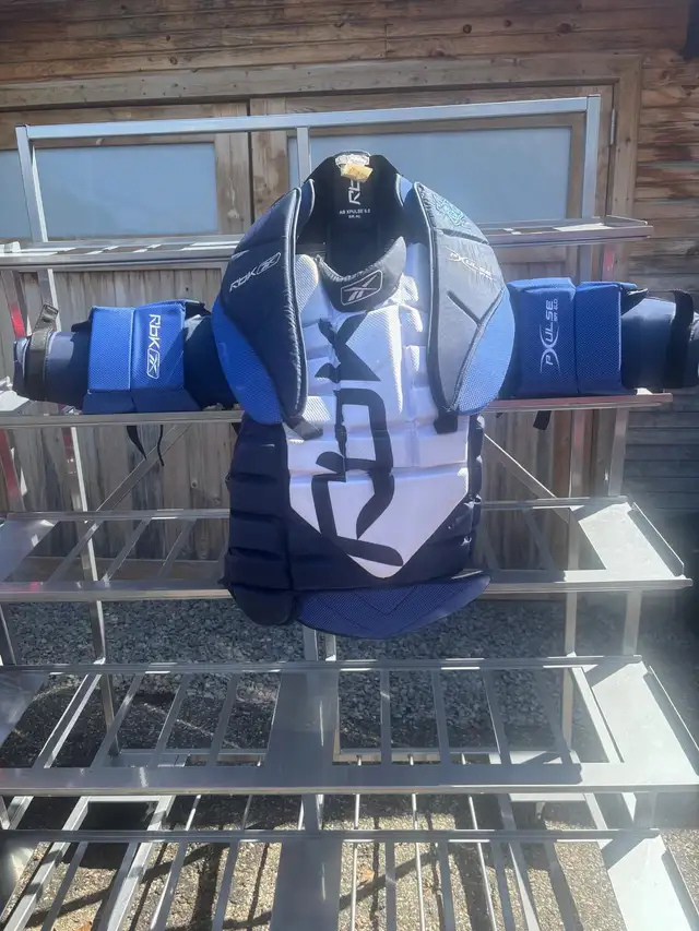 Hockey Goalie equipment full set- pads+ more - REDUCED TO SELL in Hockey in City of Toronto - Image 4