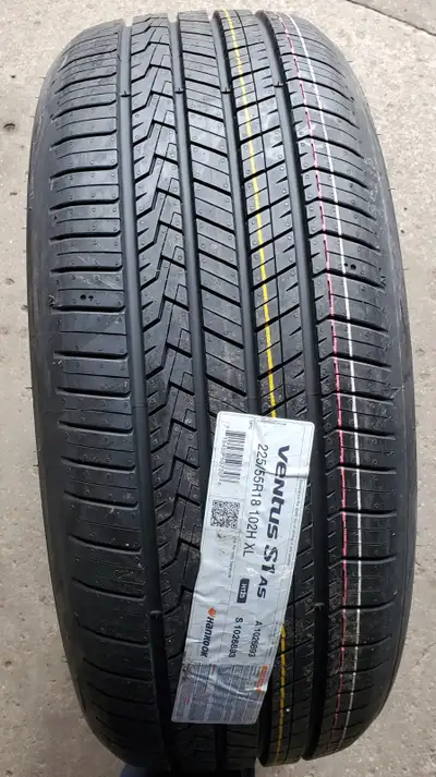P 225 / 55 R 18 FITS: Hyundai Tucson, Infiniti QX50, EX37, EX35, Jeep Cherokee, Compass, Renegade, K...
