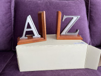 Pottery Barn Kids A to Z Bookends