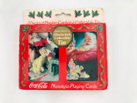 Limited Ed Coca-Cola Santa Playing Cards Sealed New