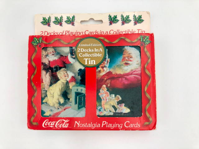 Limited Ed Coca-Cola Santa Playing Cards Sealed New in Toys & Games in Dartmouth