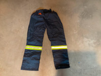 Winter coveralls and saw pants