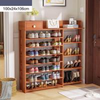 Brand New 8-Tier Shoe Cabinet 100cm*24cm*106cm