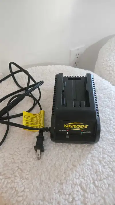 Yardworks Battery Charger, View more