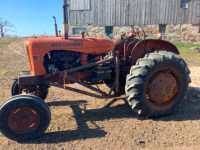 1955 ALLIS CHALMERS WD45 with loader and tire chains