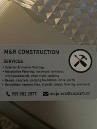 M&R CONSTRUCTION 