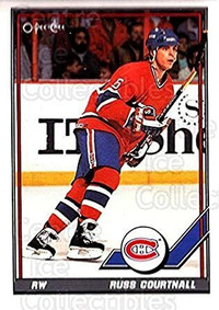Russ Courtnall Hockey Card Montreal Canadians