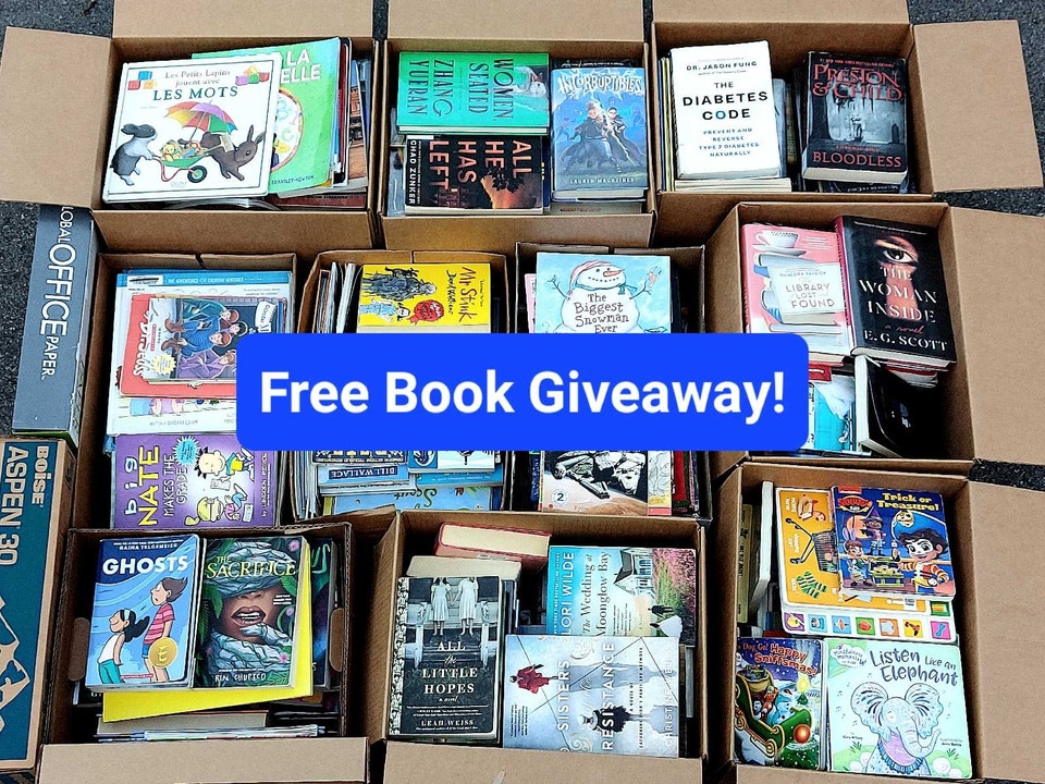 Free Book Giveaway and Mini Garage Sale | Garage Sales | Cambridge ...