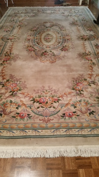Floral Chinese rug