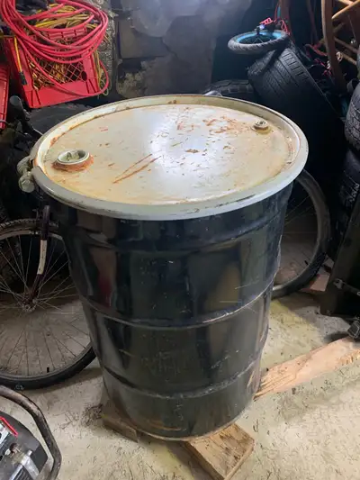 55 gallon open top steel drums, Voir plus