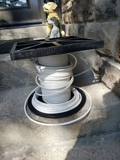 More than 100 feet of cable