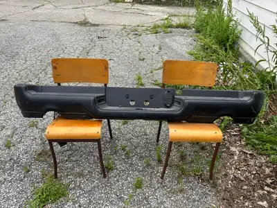 The church is cleaning out the garage and we were surprised to find a bumper in amongst all the stuf...