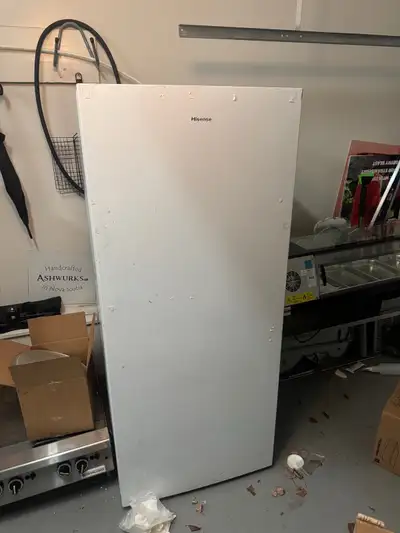 Hisense freezer fridge, View more