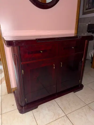 Mahogany Buffet / Sideboard Cabinet, View more