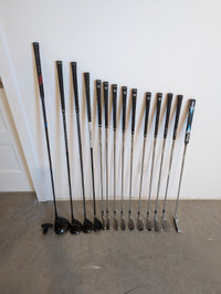 Set de bâtons de golf complet gaucher