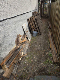 Free Scrap wood and pallets