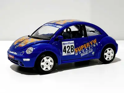 1998 Volkswagen New Beetle 1:24 diecast model , View more