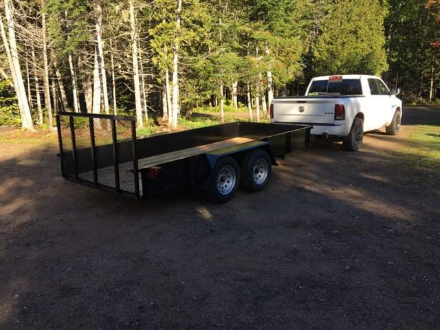 Custom built side by side utility trailers and repairs  in Cargo & Utility Trailers in La Ronge - Image 2
