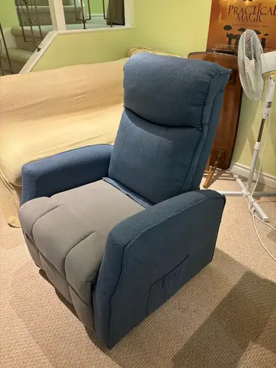 HOMCOM Lift Chair for Seniors, Microfibre repaired, View more