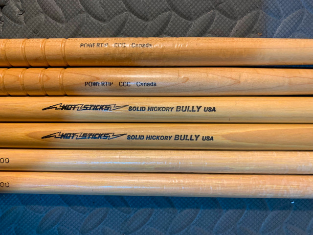 Vintage Lightly Used Assorted Drum Sticks in Drums & Percussion in Mississauga / Peel Region - Image 3