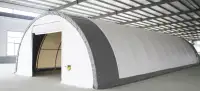 40'x80'x20' Dome Fabric Storage Shelter (450g PVC)