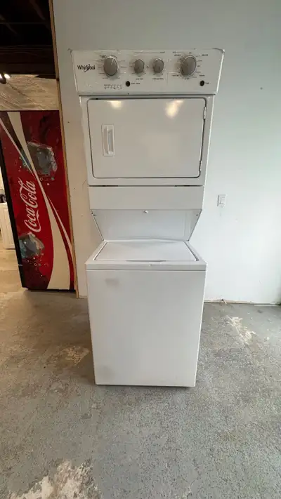 Washer dryer Whirlpool 27" lates model KL Sudbury Appliances, View more