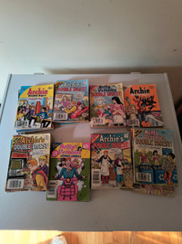 Archie and Betty and Veronica comic books