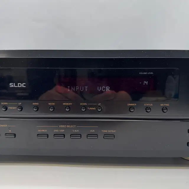 Vintage 1990s Denon DRA-295 Stereo Receiver Amplifier Hi-Fi Test in Stereo Systems & Home Theatre in City of Toronto - Image 4