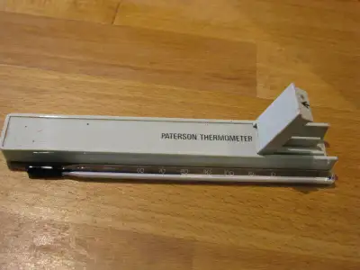 Paterson darkroom thermometer, in case