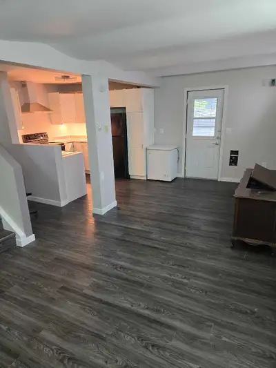 800 sq ft house for rent in quiet convenient lord roberts area. Fully open concept layout with no sp...