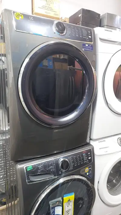 Electrolux Dryer 8.0 Cu Ft ELFE763CATO FrontLoad warranty + used, View more