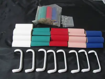 8 poignées en métal blanc pour tiroir, View more