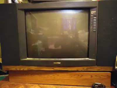 40" vintage goldstart CRT tv, View more