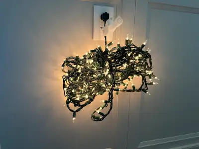 Clear String Lights -indoor - outdoor $10 each , Voir plus