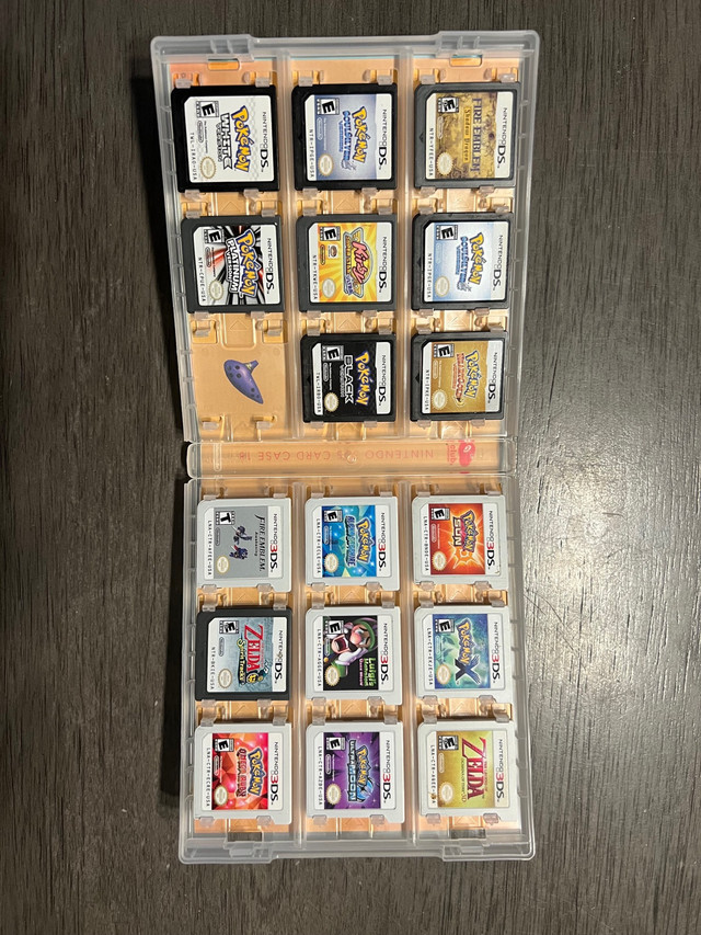 Nintendo DS and 3DS Games Pokémon, Kirby, Zelda  in Older Generation in Sarnia