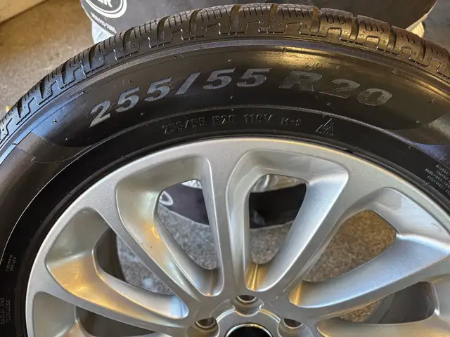 4 new Pirelli Scorpion Winter tires on Range Rover OEM Rims. in Tires & Rims in Calgary - Image 4