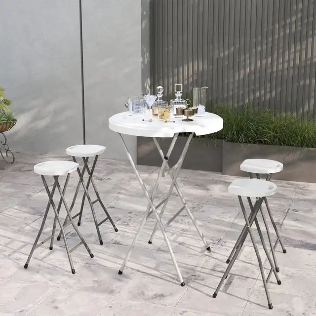 29"H Folding Outdoor Bar Stool in Chairs & Recliners in Markham / York Region - Image 10