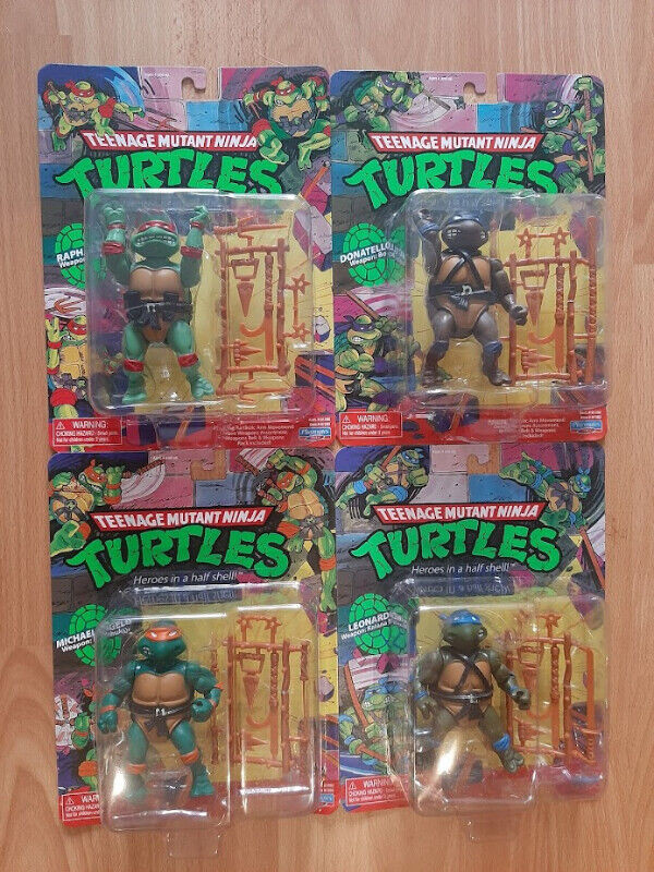 Teenage Mutant Ninja Turtles Classic 2022 Set of 4 in Toys & Games in Oshawa / Durham Region