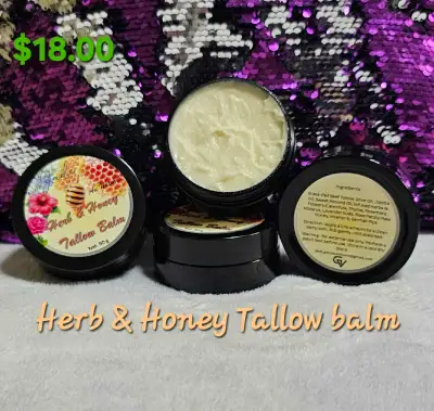 Herb & Honey Tallow Balm, View more