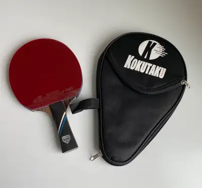 Brand new Kokutaku table tennis racquet,(long handle) 6 stars professional ping pong paddle,perfect...