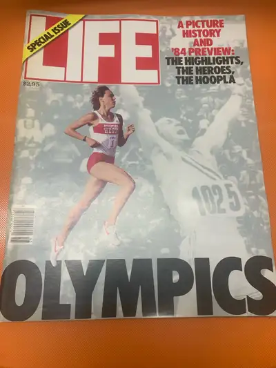 Vintage Life Magazine 1984 Olympics Special Preview Issue Los Angeles. Condition: very good Size: 13...