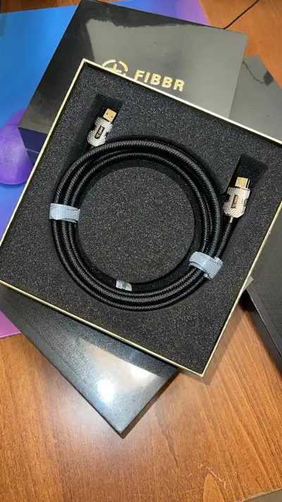 Fibbr Snowflake 8K UHD HDMI Cable, View more