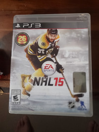 PS3 NHL 15, EA Sports, excellent shape, with book