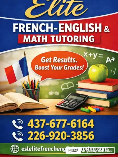 French, Creole, English and Math Tutoring , View more