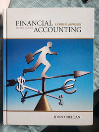 Financial Accounting A Critical Approach Second Edition