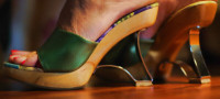 “725 Originals“ Metal-heeled Shoes