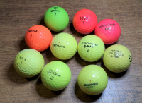 10 x Colored Golf Balls