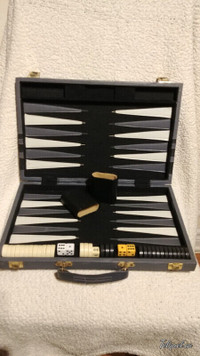 Mallette de Backgammon en Vinyle