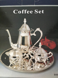 Coffee set new  in box  $40
